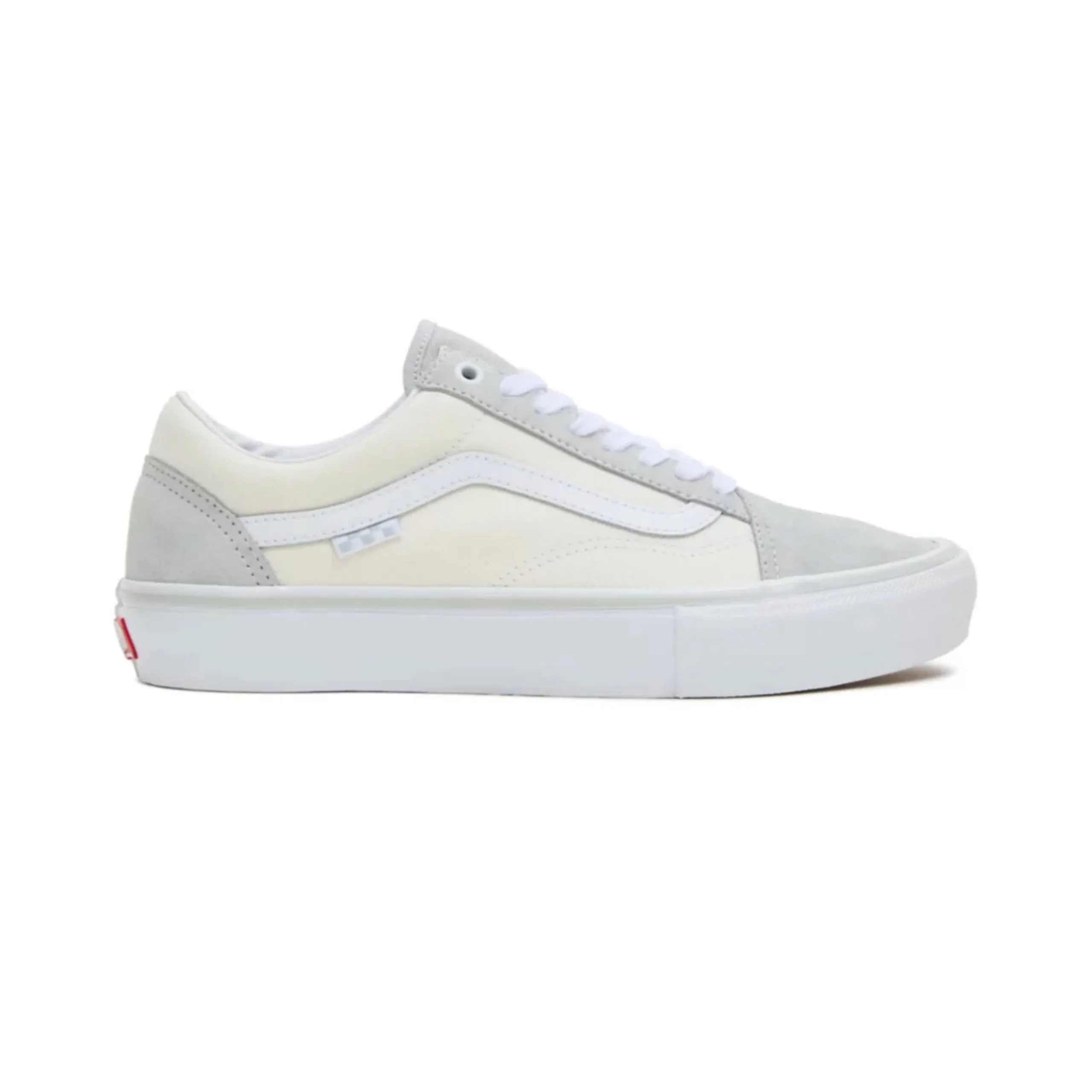 Underground Skate Shoe Brands Vans Skate Old Skool Shoes - Light Grey / White