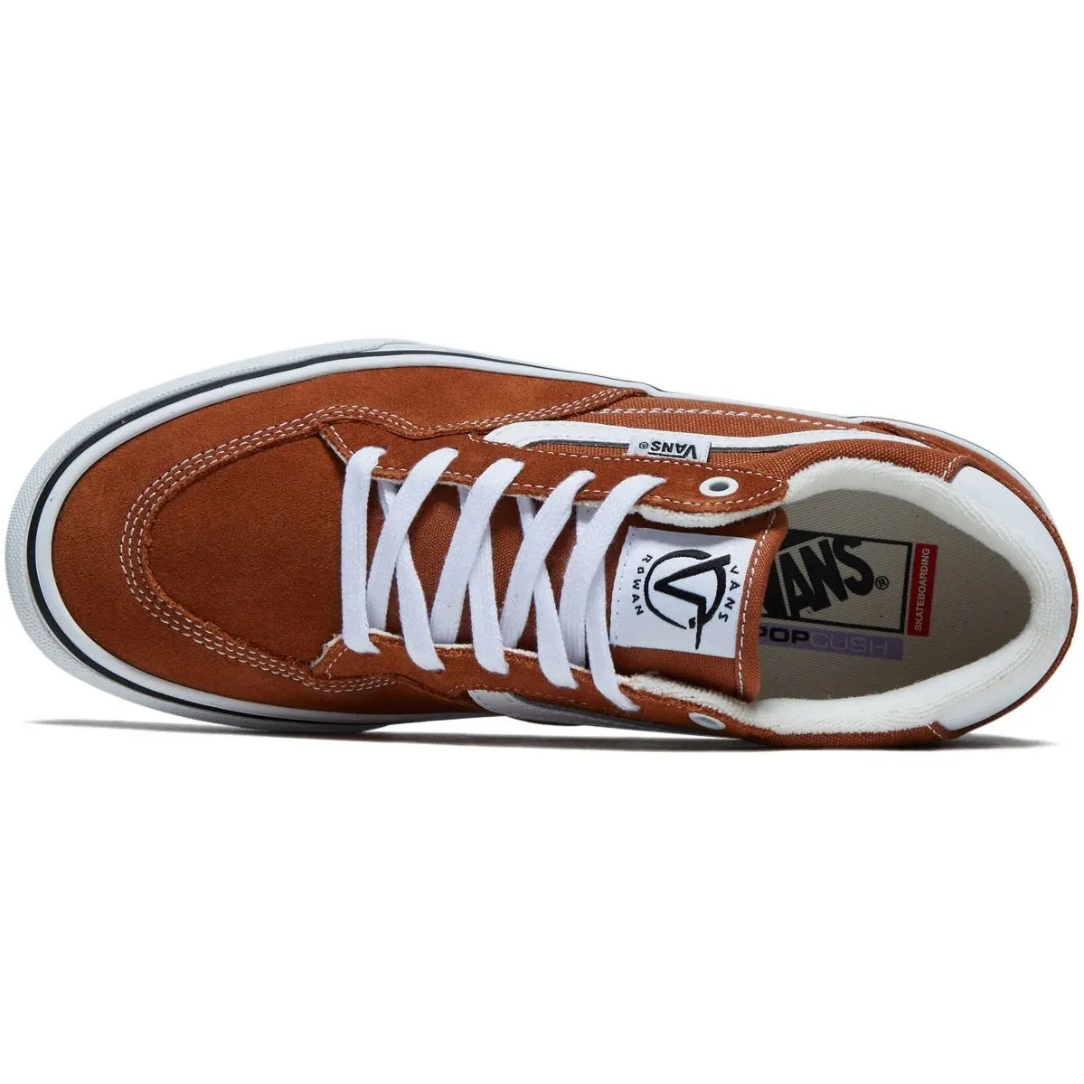 Vans Skate Rowan Shoes-Glazed Ginger Seeley Skate Shoe