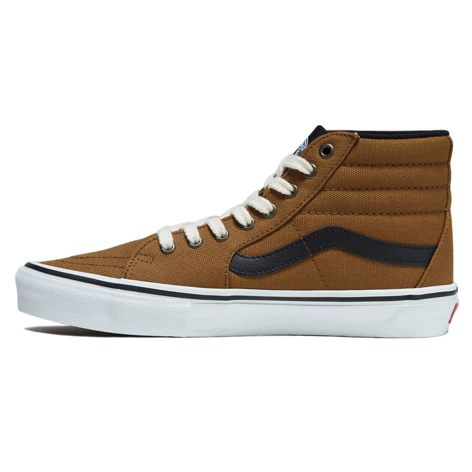Rodney Mullen Skate Vans Skate Sk8-Hi Duck Canvas Golden Brown