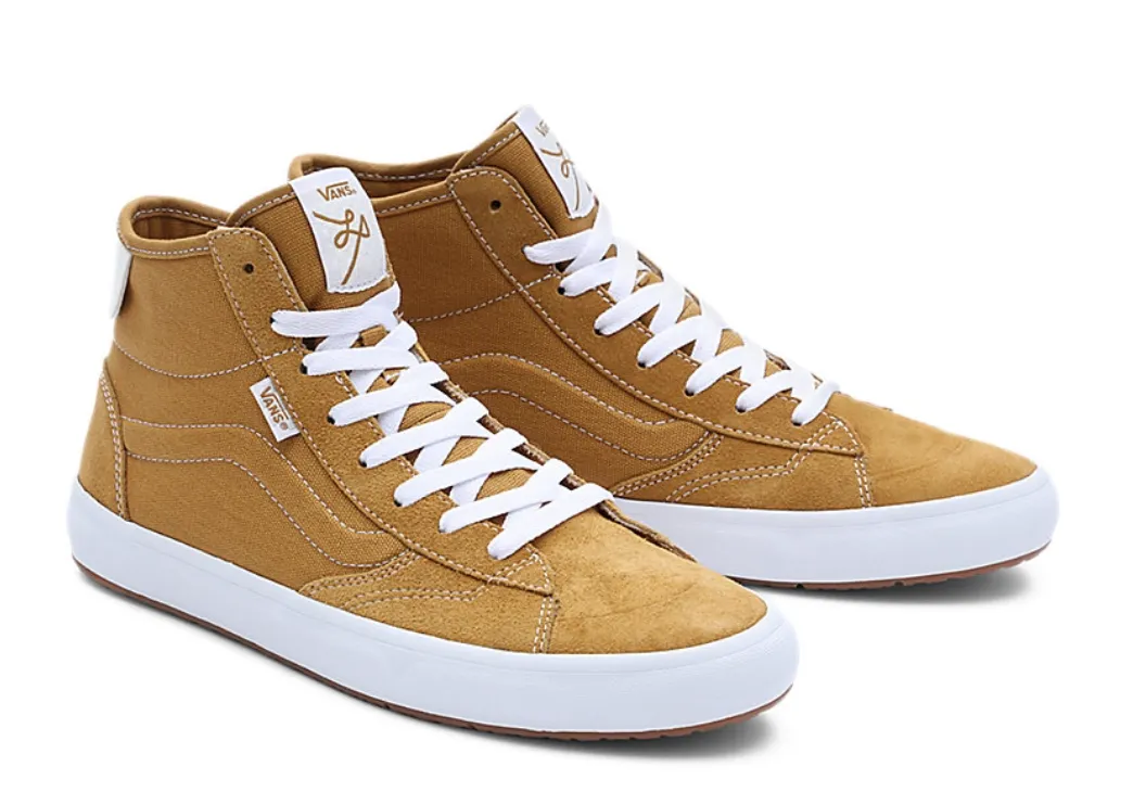 Best Most Durable Skate Shoes Vans The Lizzie (Gold/White)