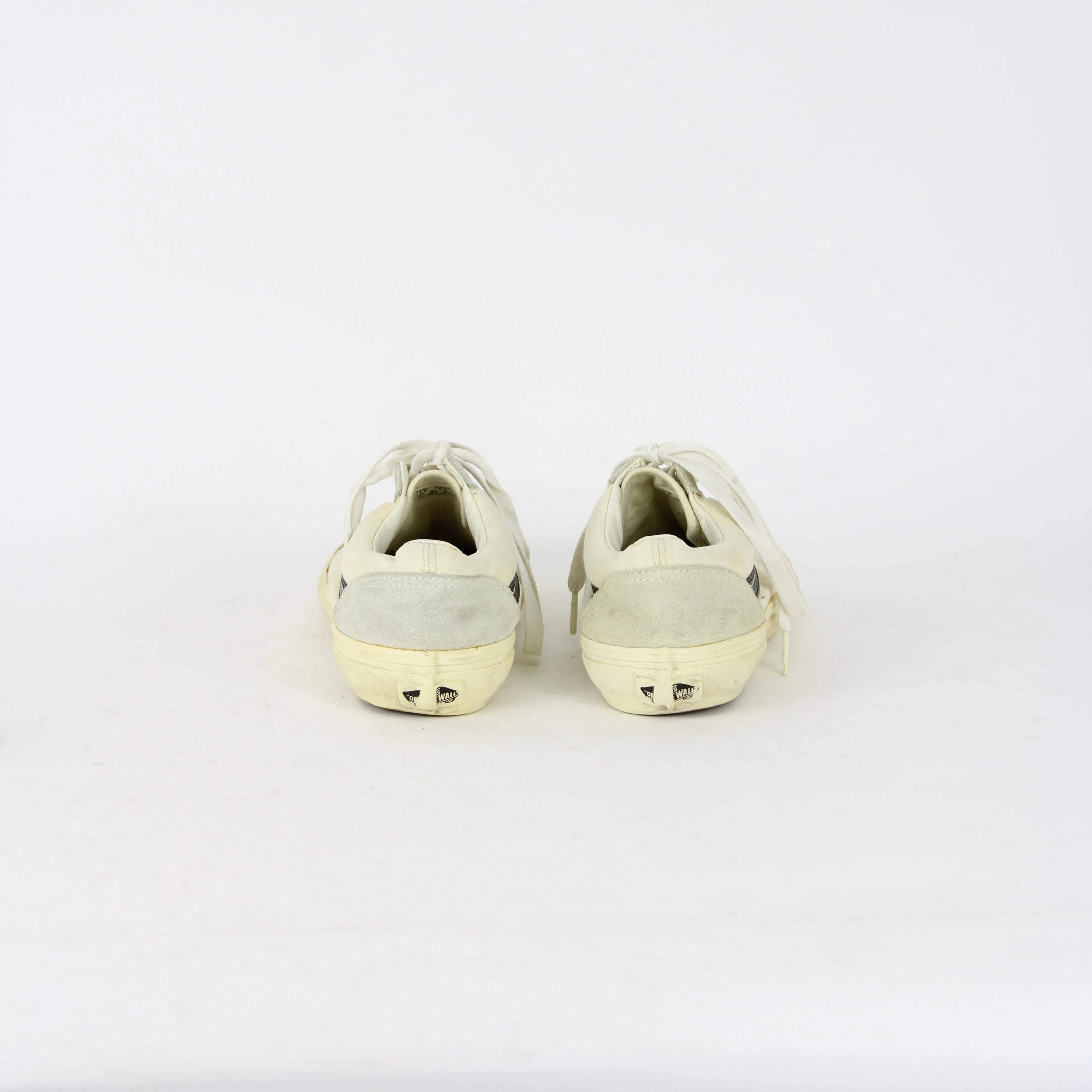 Shop Skate Vans White Low Top Sneakers