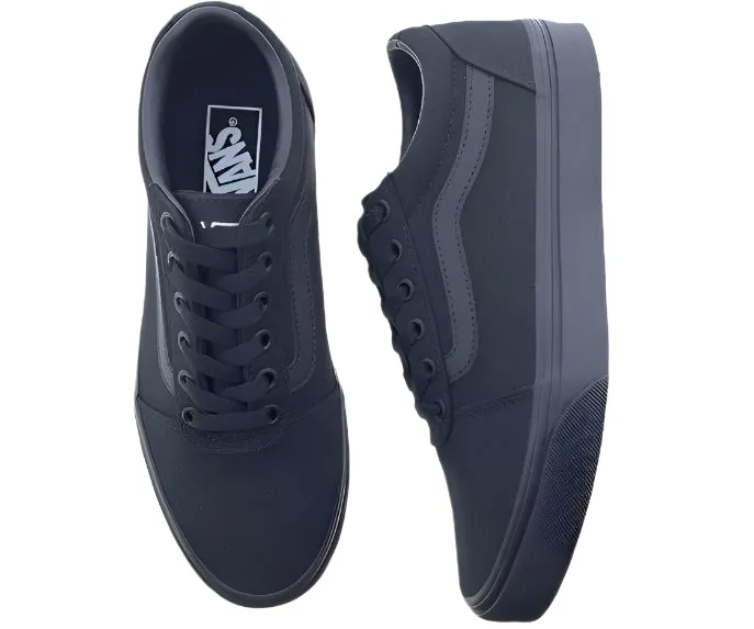 Vans Women's Ward Canvas Sneakers  Black/Black Collection Sneakers
