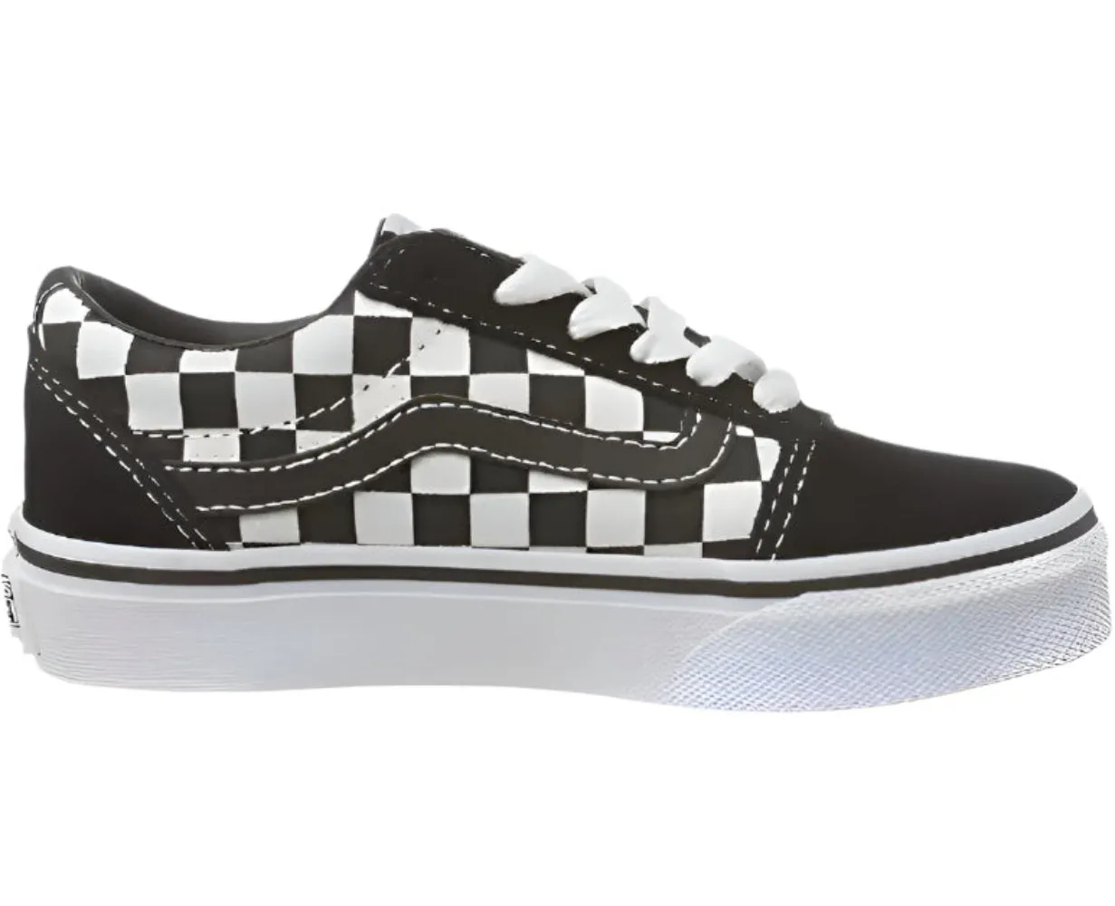 Best Sneakers For Cross Training Vans Women's Ward Suede/Canvas Low-Top Sneakers  Black Checkerboard/True White