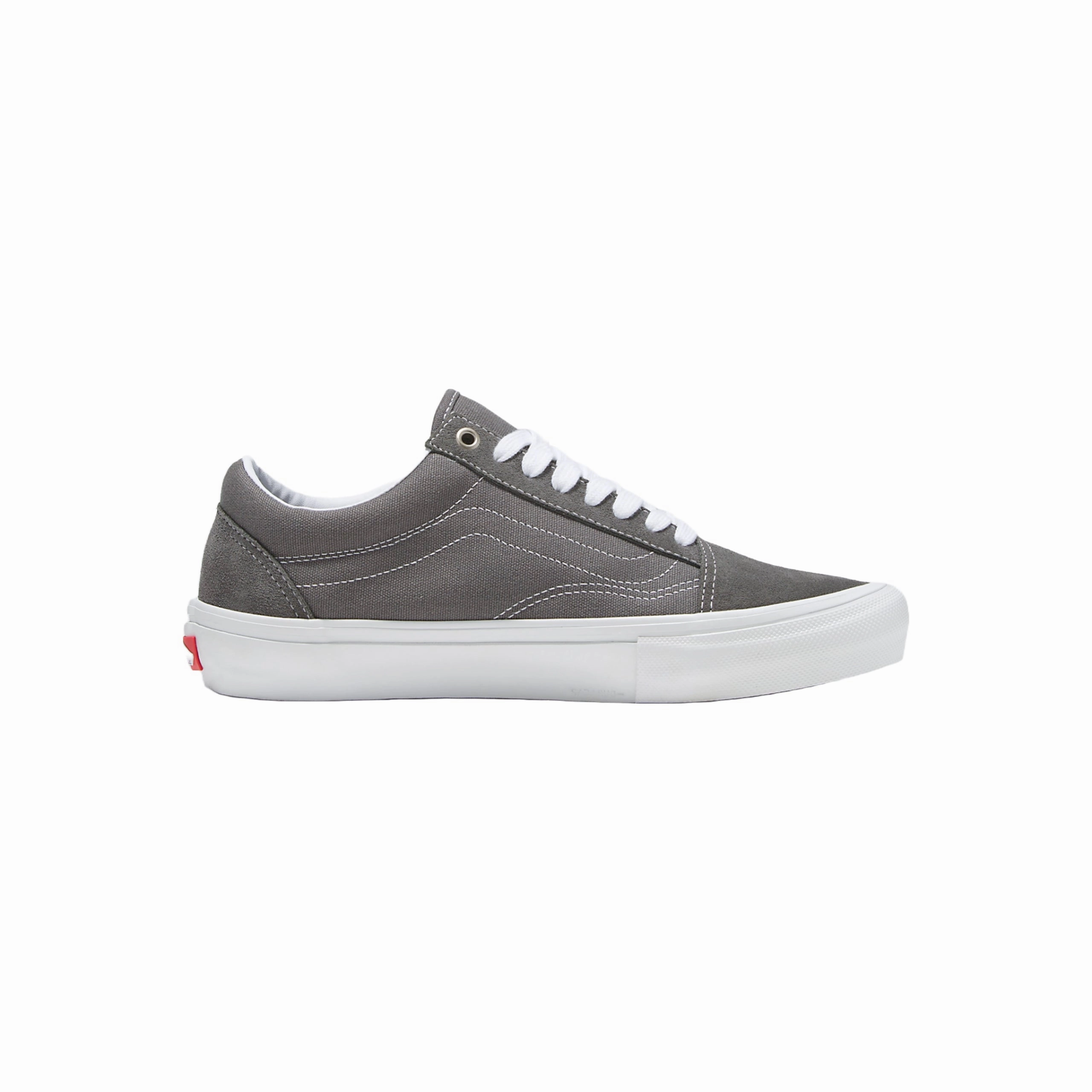 Sb Chron Slip Skate Shoes Vans Skate Old Skool Shoes - Pewter / True White
