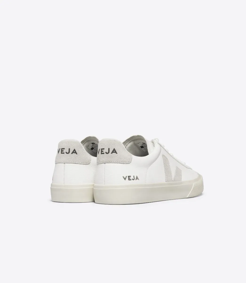 Veja Campo White/Natural Leather Women's Medium Sneakers Shoes Omega Sneakers