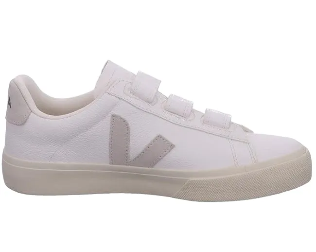 VEJA Recife Logo Women's Sneakers, Extra White/Natural Sneakers Soho New York