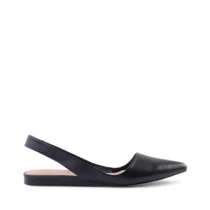 Jelly Shoes Ballet Flats Verali PIPPA Black Micro