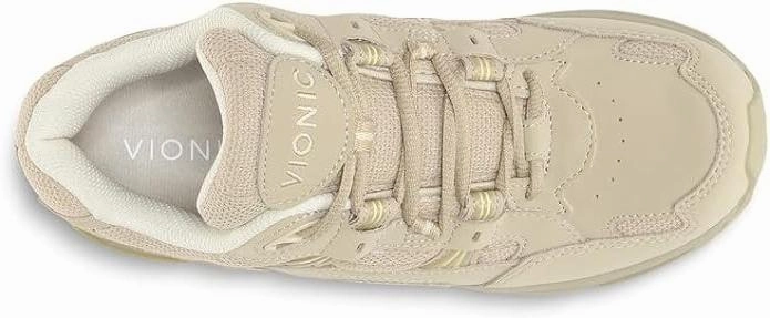 Vionic Women's Walker Classic Shoes  Taupe, Orthotic Arch Support, Comfortable Walking Sneakers Difference Between Oxfords And Brogues