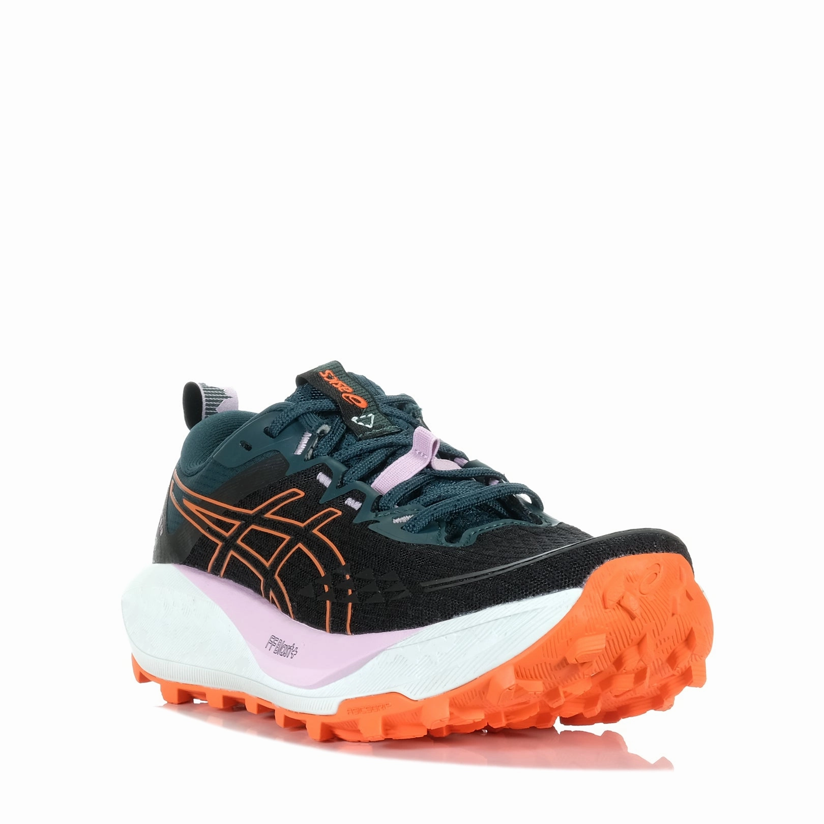Asics Trabuco 13 Womens Black/Nova Orange Asics Free Shoes