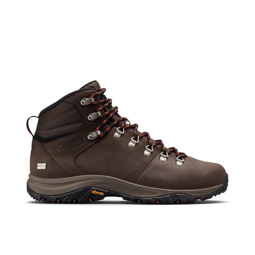 Lightweight Hiking Boots For Summer Columbia Men Brown 100MW TITANIUM OUTDRY