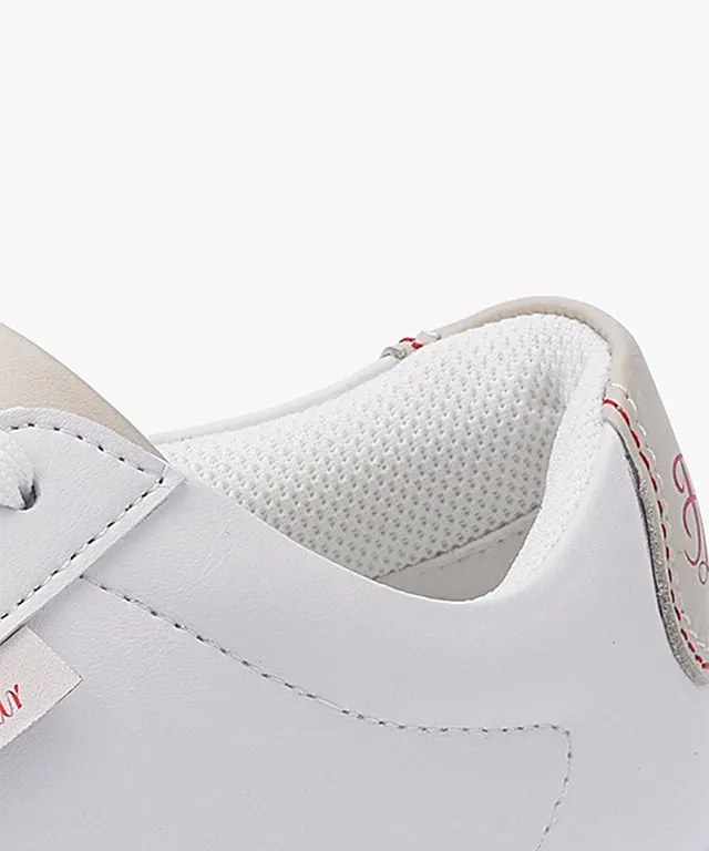Best Casual Golf Shoes Heart Sneakers Golf Shoes (White)