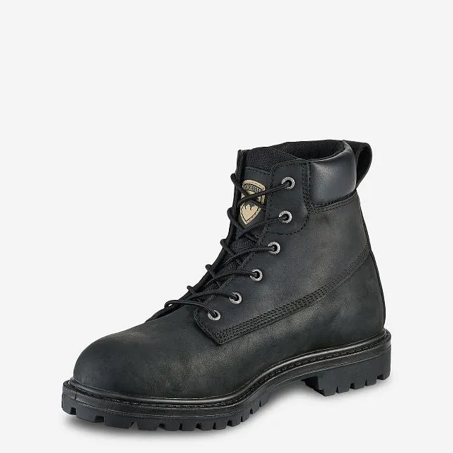 83670 6-INCH WATERPROOF LEATHER SAFETY TOE BOOT Waterproof Leather Slip On Shoes