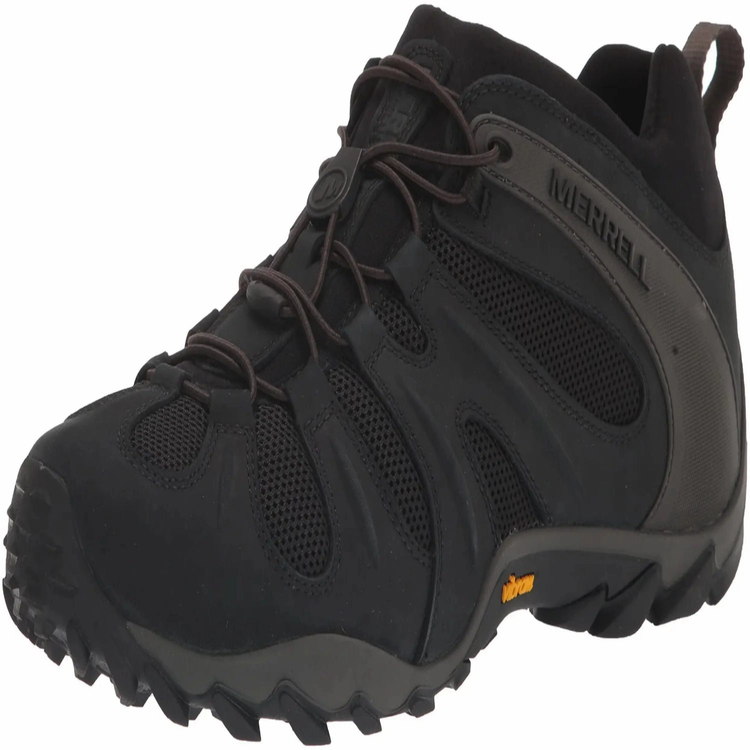 Dr Scholl's Hiking Boots Merrell Men's Cham 8 Streach Hiking Shoes, Black
