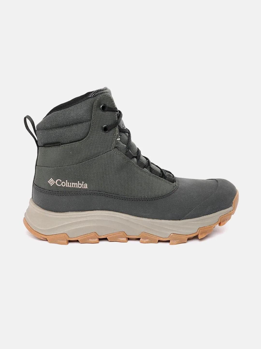 Columbia Men Green EXPEDITIONIST PROTECT OMNI-HEAT Waterproof Golf Shoes Spikes