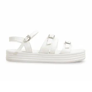 White Formal Women Sandal PU0608 Ugly Slippers