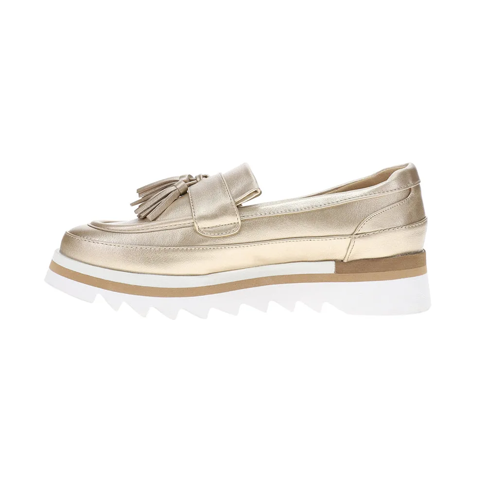 Tess Metallic Platform Loafers Tyrese Haliburton Loafers