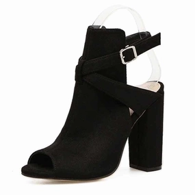 Women  Gladiator High Heels Strap Pumps Buckle Strap Pumps High Heel Thong Shoes