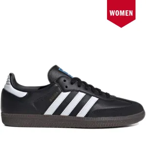 Sneakers Wu Tang Women's Adidas Samba OG Shoes - Core Black/Cloud White/Gum