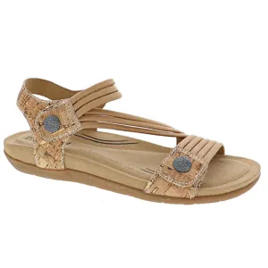 Casual Shoes Johnston And Murphy Womens Biza Luna in Natural Cork Gold