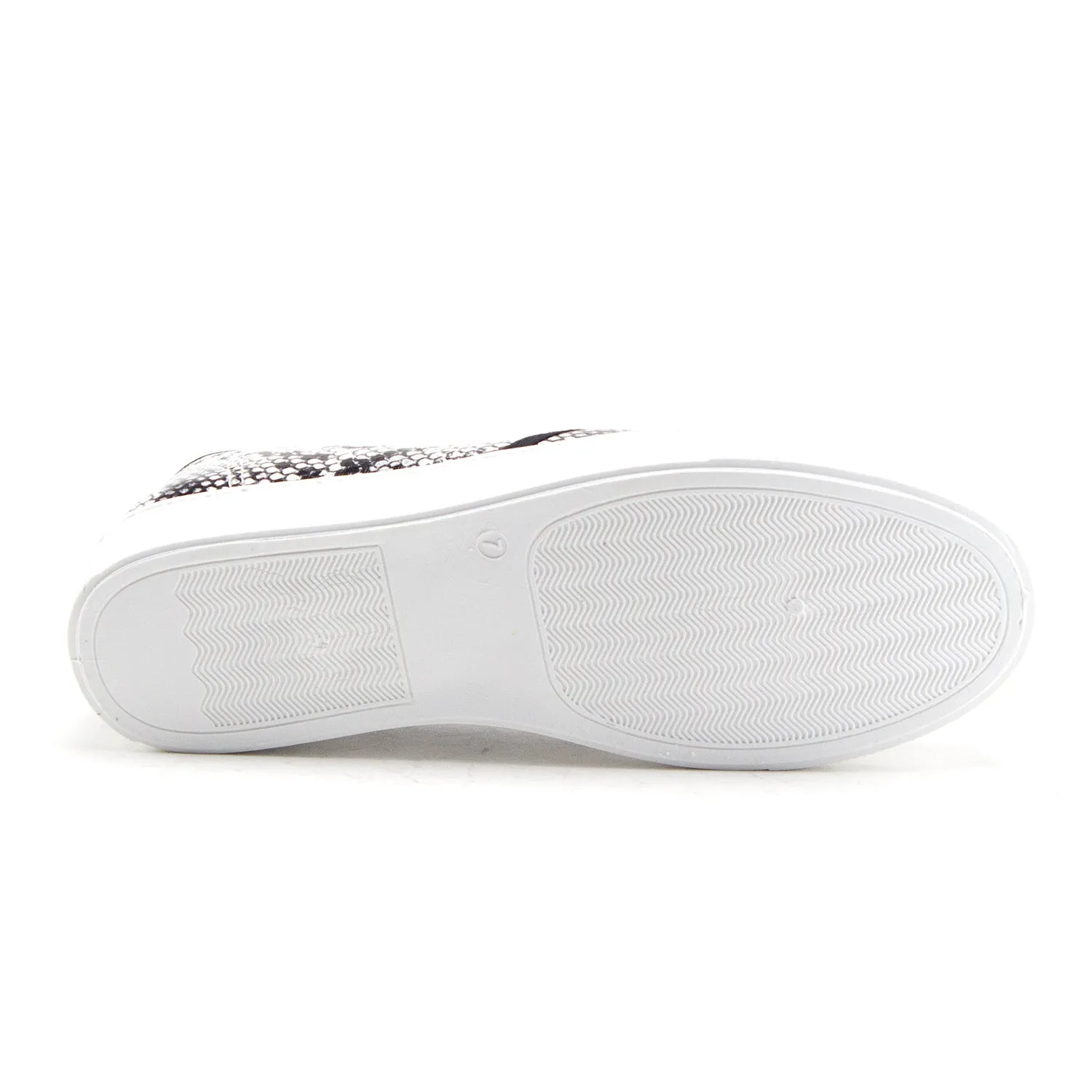 Women's Blair Slip On Leopard Snake Print Platform Sneakers Shoes Johnson And Murphy Loafers