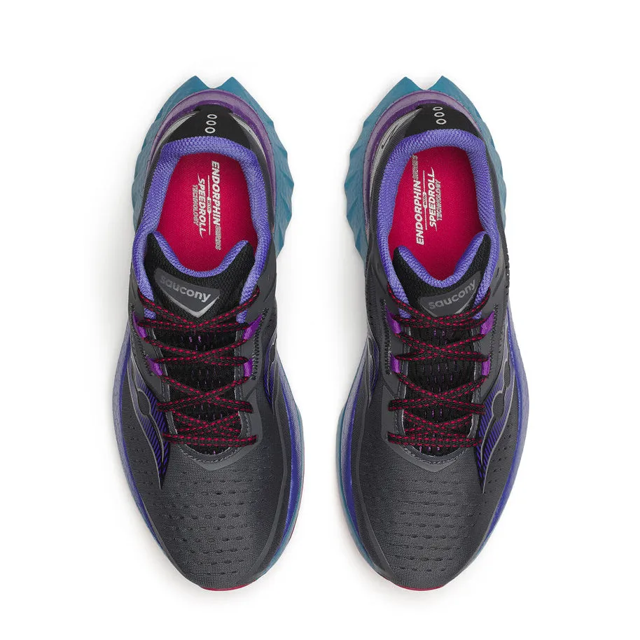 Women's Endorphin Speed 4 Running Shoes Shadow / Storm Best Zero Drop Running Shoe