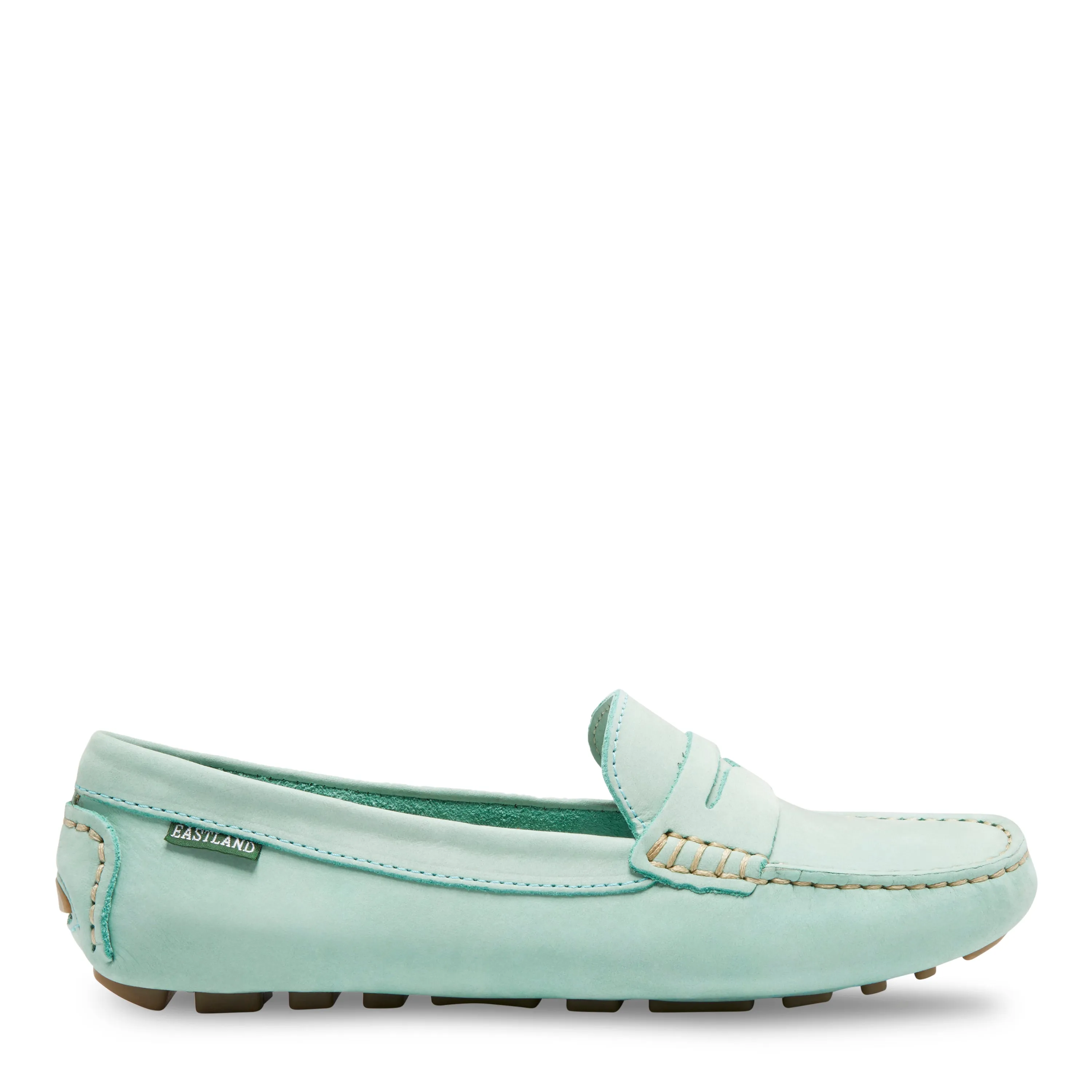 Women's Patricia Penny Loafer Driving Moc Honeydew Nubuc Loafers Dress