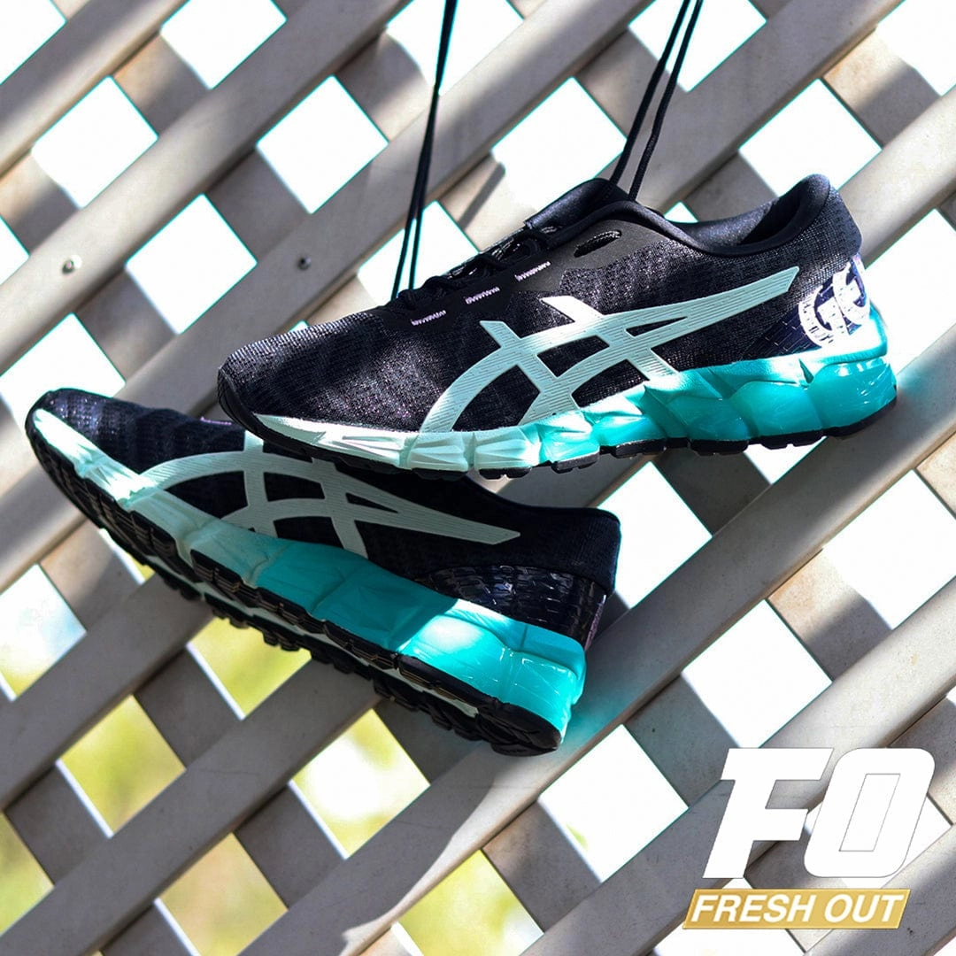 Asics Online Shoes Womens Asics Gel-Quantum 180 5 Black/Bio Mint