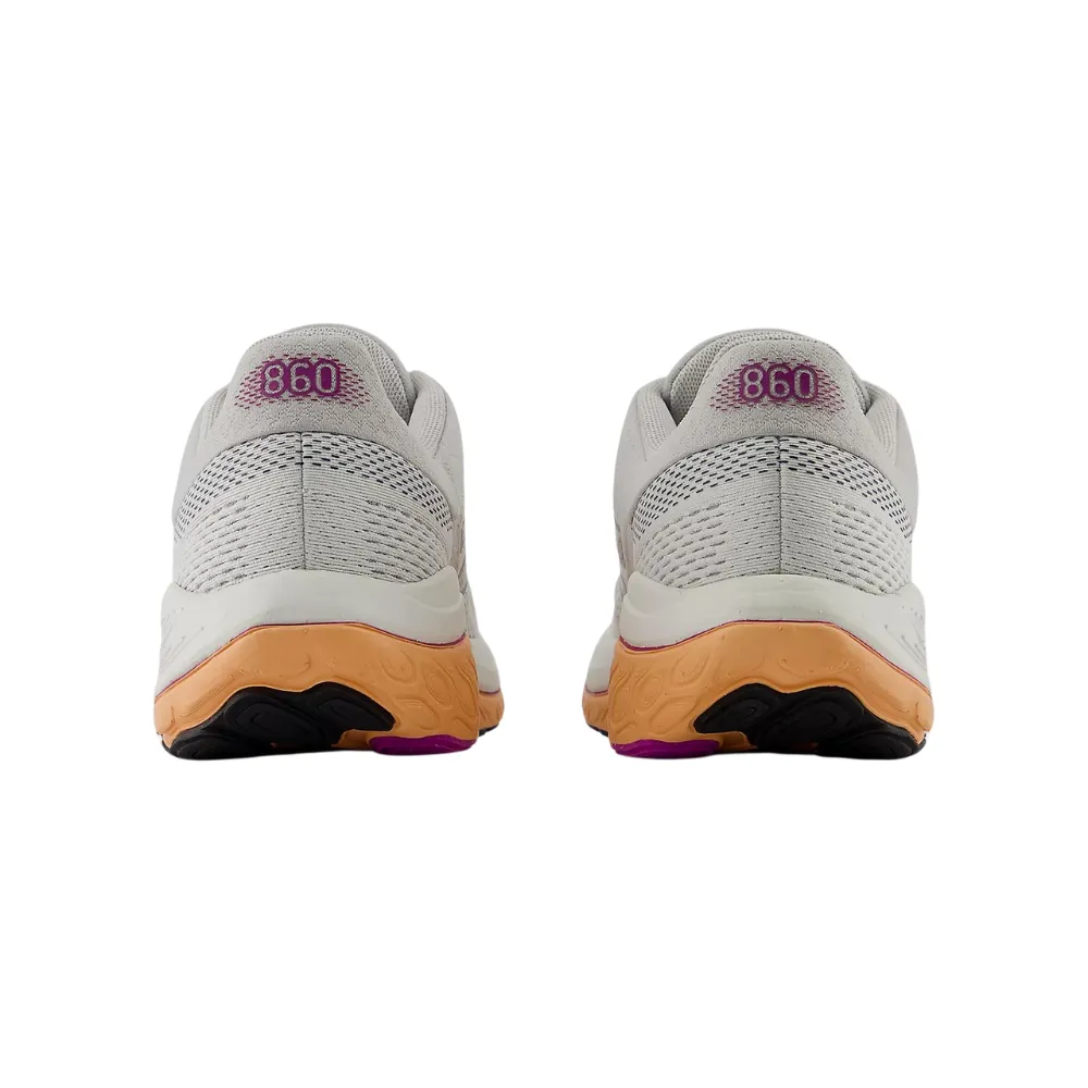 Childrens Running Shoes New Balance Fresh Foam X 860v14 Grey Matter/Copper/Silver Metallic Running Shoe (Women's)
