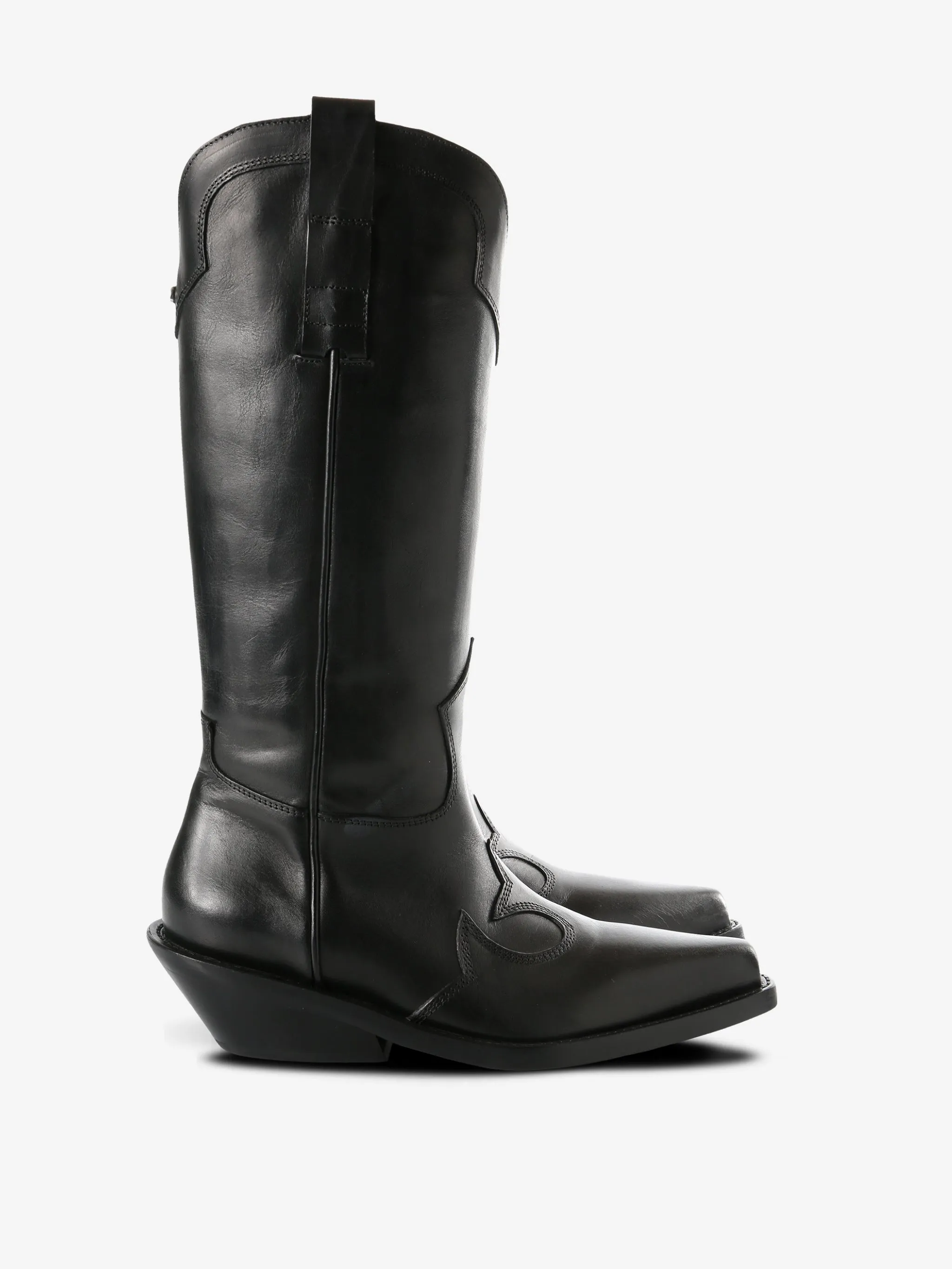 ANN DEMEULEMEESTER - Women Rasin Santiags Boots Wolverine Steel Toe Boots