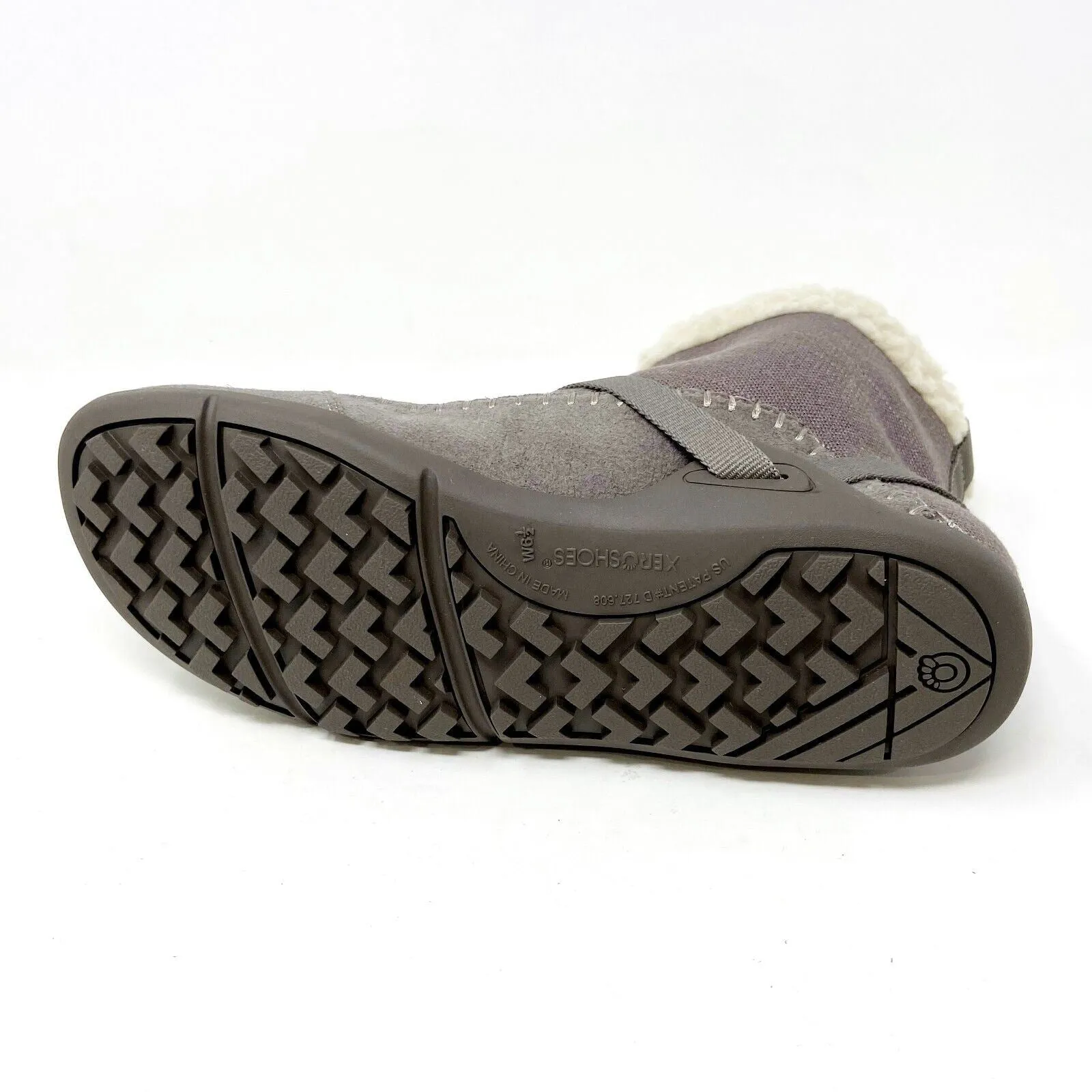 Waterproof Rain Boots Xero Shoes Ashland Dark Taupe Womens Pull On Faux Fur Boots