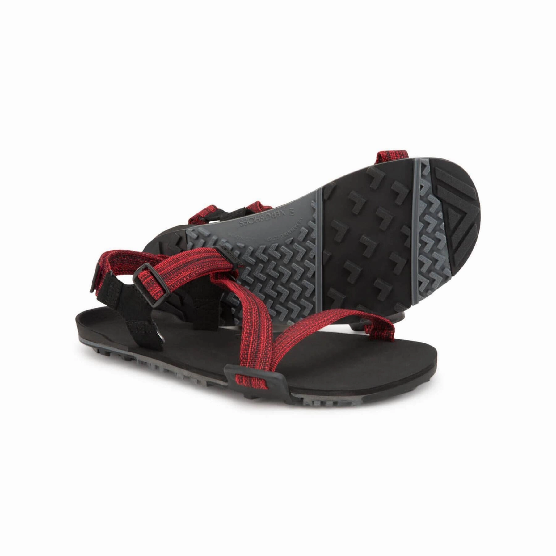 Xero Shoes Men's Z-Trek Barefoot Hiking Sandals, Red Best Hiking Boots For Winter