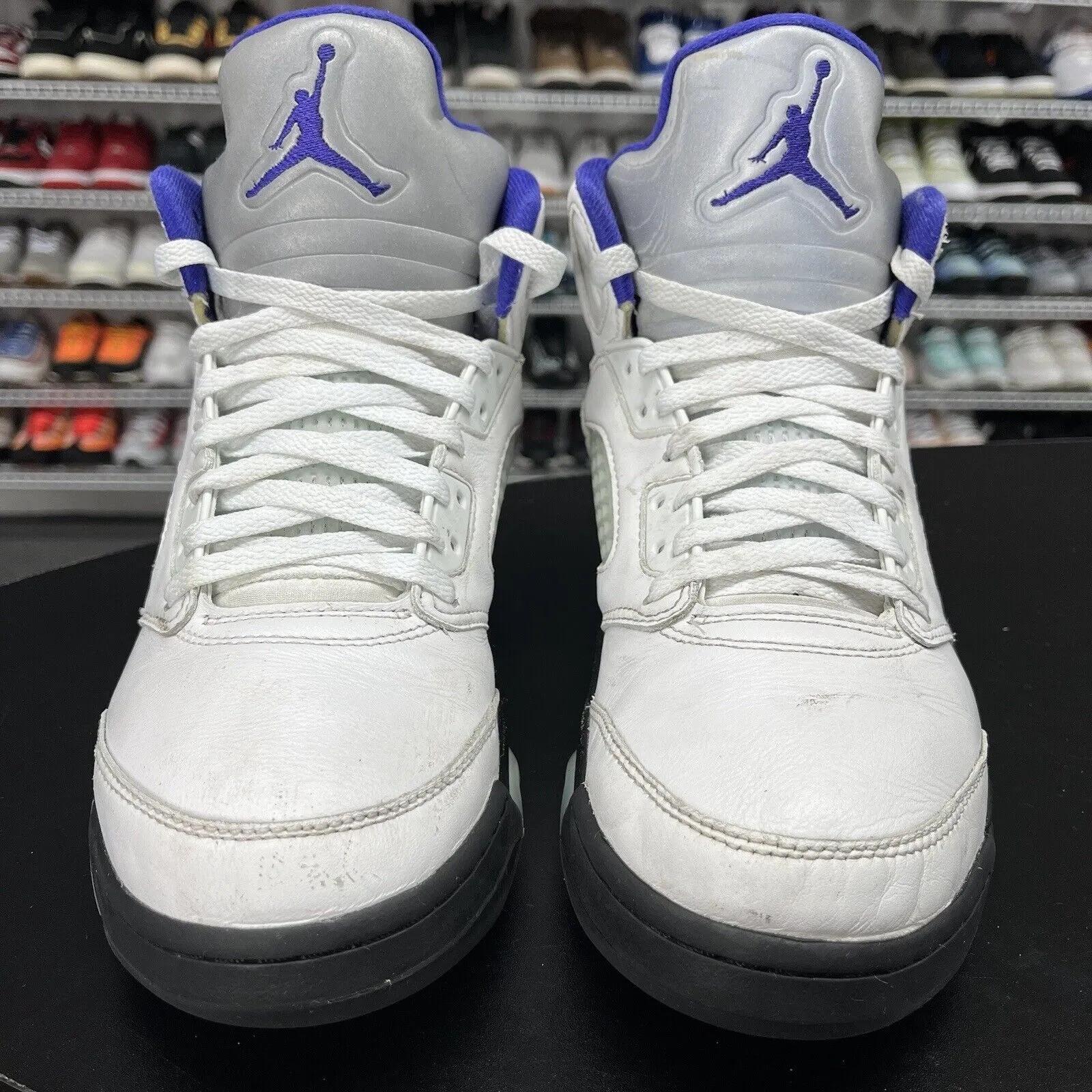 Outlet Sneakers Air Jordan 5 Retro Dark Concord DD0587-141 Men's Size 9