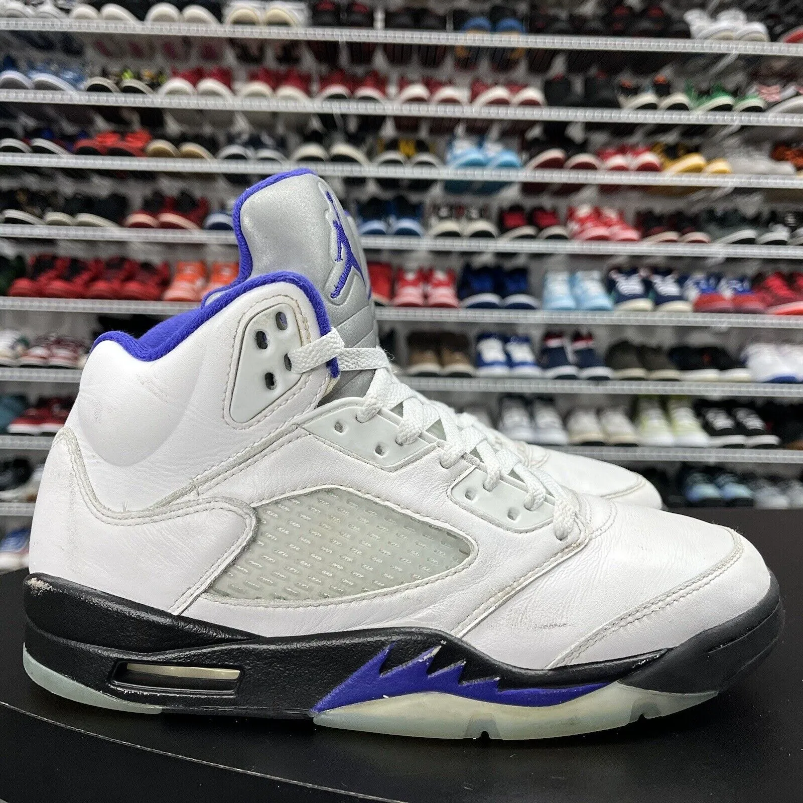 Create Your Own Sneakers Air Jordan 5 Retro Dark Concord DD0587-141 Men's Size 9